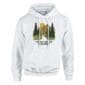 I'm Not Lost I'm "Exploring" Hoodie – Classic Unisex Pullover – 50/50 Cotton and Polyester Blend – White